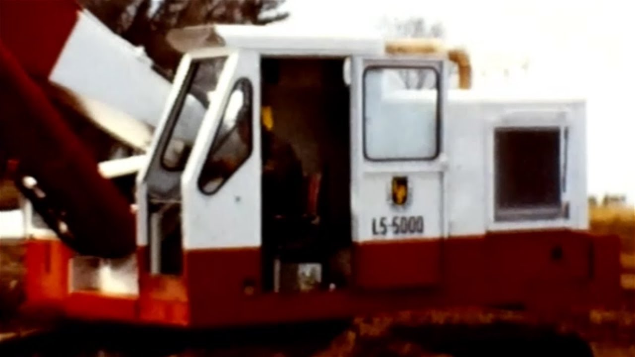 Link Belt Equipment at work 1972-1974