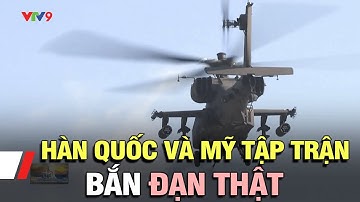 Hàn Quốc và Mỹ tập trận bắn đạn thật