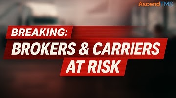 Breaking Freight News: Brokers & Carriers at Risk — Don’t Wait for a TMS Collapse