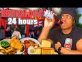 Eating The Average BRITISH DIET For 24 Hours!