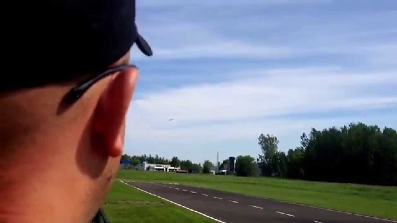 RC quiet systems. Flight test #1 DLE 111 Vess 28B 6700rpm 122 farenheit