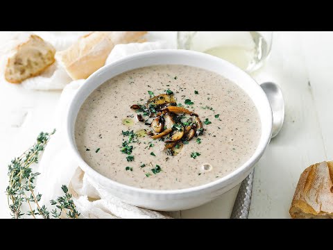 Homemade Cream of Mushroom Soup Recipe