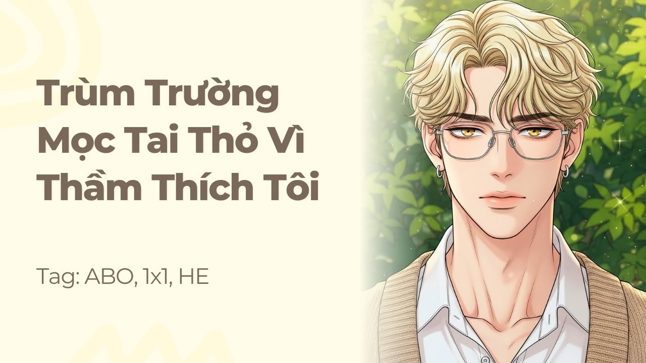 Boylove | Trùm Trường Mọc Tai Thỏ Vì Thầm Thích Tôi | Truyện Này Vai Gãy