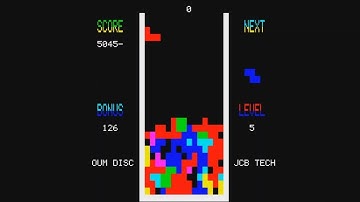 Oric Atmos Longplay - Tetris GB (1993)
