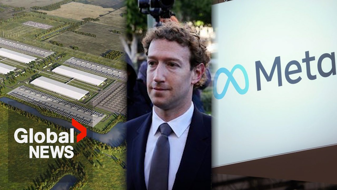 Why did Meta pick Alberta to build its B AI data centre in Canada?