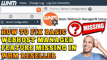 How to Fix Basic Web Host Manager not found issue in WHM Reseller via SSH? [EASY GUIDE]☑️