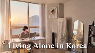 Living Alone In Korea An Introverts Cozy Day Waking Up 5Am, What I Eat In A Day Vlog