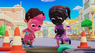 Reto Rosa vs Negro 💖🖤 Canciones para Niños Divertidas 🍓 Baby Berry: Video Educativo Infantil 🎶