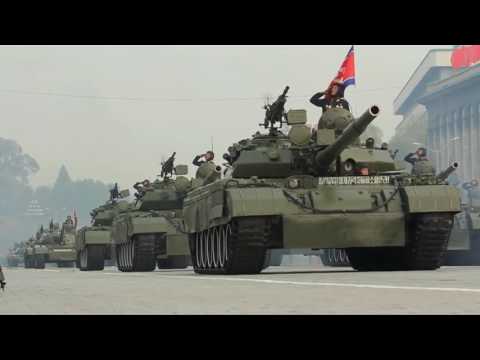 I put Inspector Gadget theme over North Korea Parade