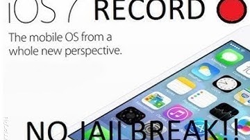 Screen Recorder ios 7 no Jailbreak