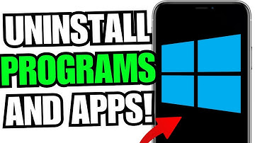 How To Uninstall Applications And Programs In Windows 10/11