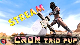 Conan Exiles CROM Trio СТАРТ День 3