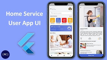 Home Service Finder User App UI in Flutter | Urban Company Clone Flutter