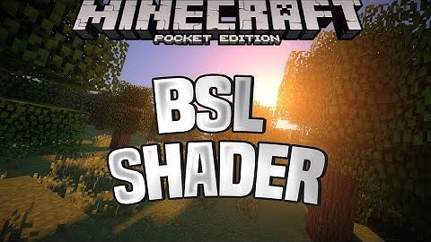 REAL BSL SHADER NO CLICKBAIT