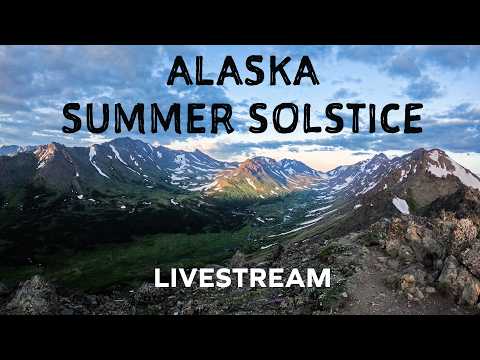 Attempting to Paint Alaska’s Midnight Sun!