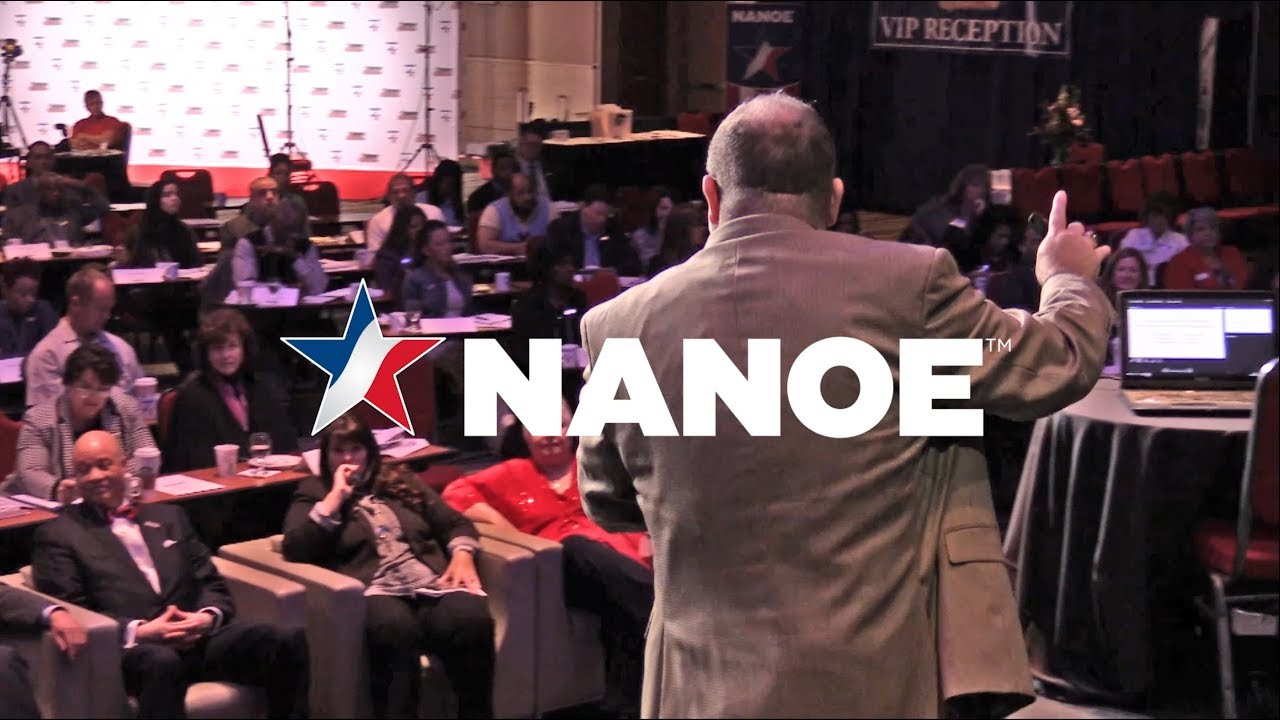 NANOE Board of Governors 2019 with Jimmy LaRose Kathleen Robinson and Louis Fawcett