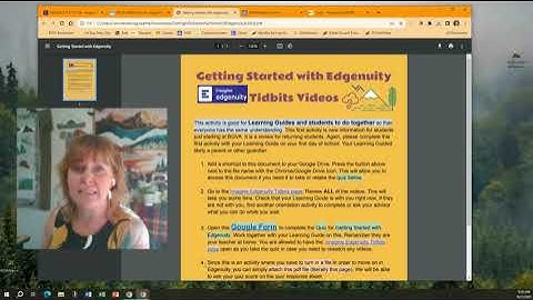 Getting Started with Edgenuity