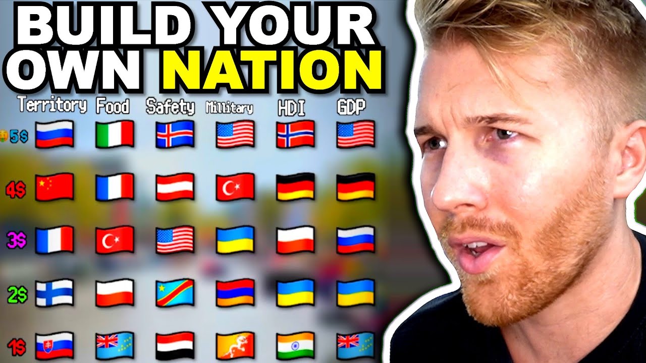 Creating My Own Nation For 25 Dollars... - YouTube