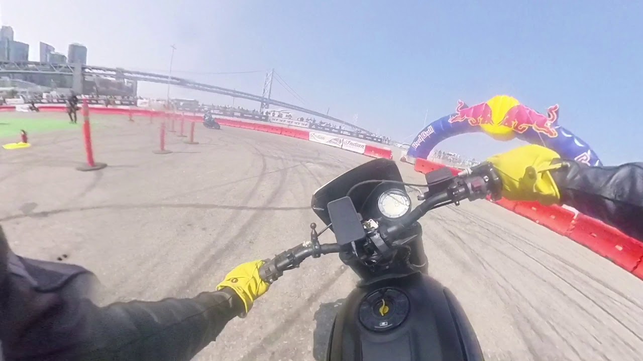 Moto Bay Classic motobayclassic Flattrack Super Hooligan Racing on Ducati Scrambler Full Throttle