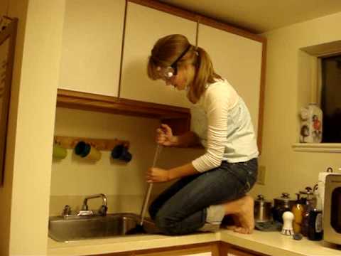 How To Plunge A Sink Youtube