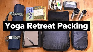 MINIMALIST ATTEMPT: How to pack for a YOGA RETREAT