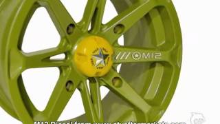 MotoSport Alloys M12 Diesel Green