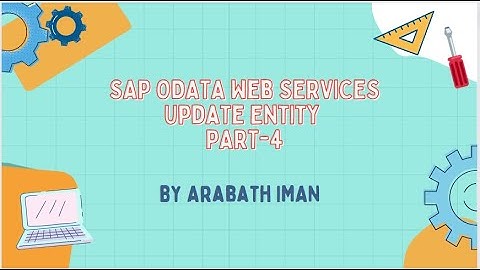 SAP OData Services   Update Entity