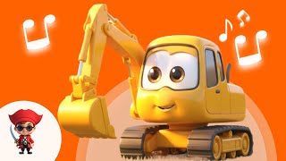 Bagger Bodo Gelb, Stark Beinhart Das Baggerlied Für Kleine Bauarbeiter