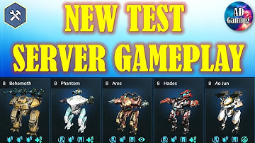 New Test Server Gameplay + Download Link - War Robots