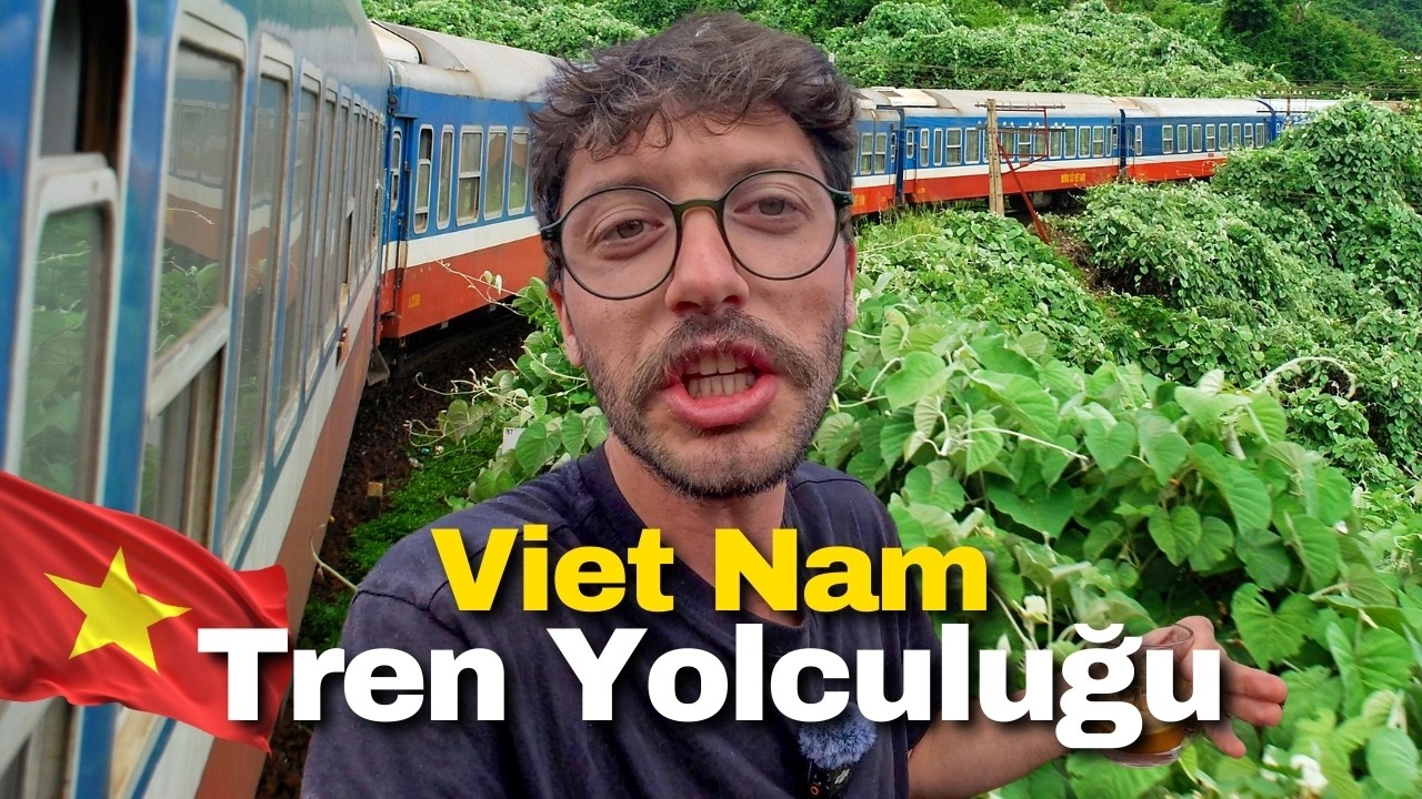 Интересное путешествие на спальном поезде во Вьетнаме | 🇻🇳