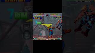 MvC2: Codiac Special - Magneto 4F crossup 4F 80% Sequence .:7.15.23:.