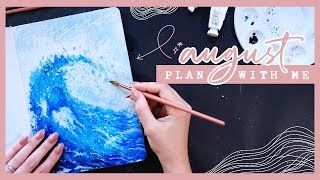 PLAN WITH ME  |  August 2019 Bullet Journal Set Up