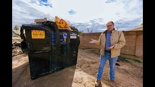 Why you should keep your dumpster full when building a home