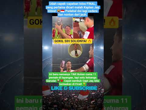 ISTANA138 x antena168 - 😭 GAK NYANGKA SEHARU INI! Momen Satu Tim Video Call Jay Idzes Usai Lolos Final 🏆🇮🇩 #timnas