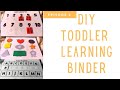 DIY Toddler Learning Binder (pre school prep)| Starting a Daycare | Daycare Update