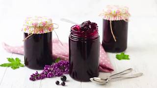 Рецепт конфитюра из красной и чёрной смородины Рецепт конфитюра из красной и чёрной смородины
