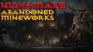 Nightmare Abandoned Mineworks Diablo 4 #diabloiv