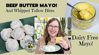 Beef Butter Mayo and Whipped Tallow Bites | Keto Carnivore Dairy Free Mayonnaise!