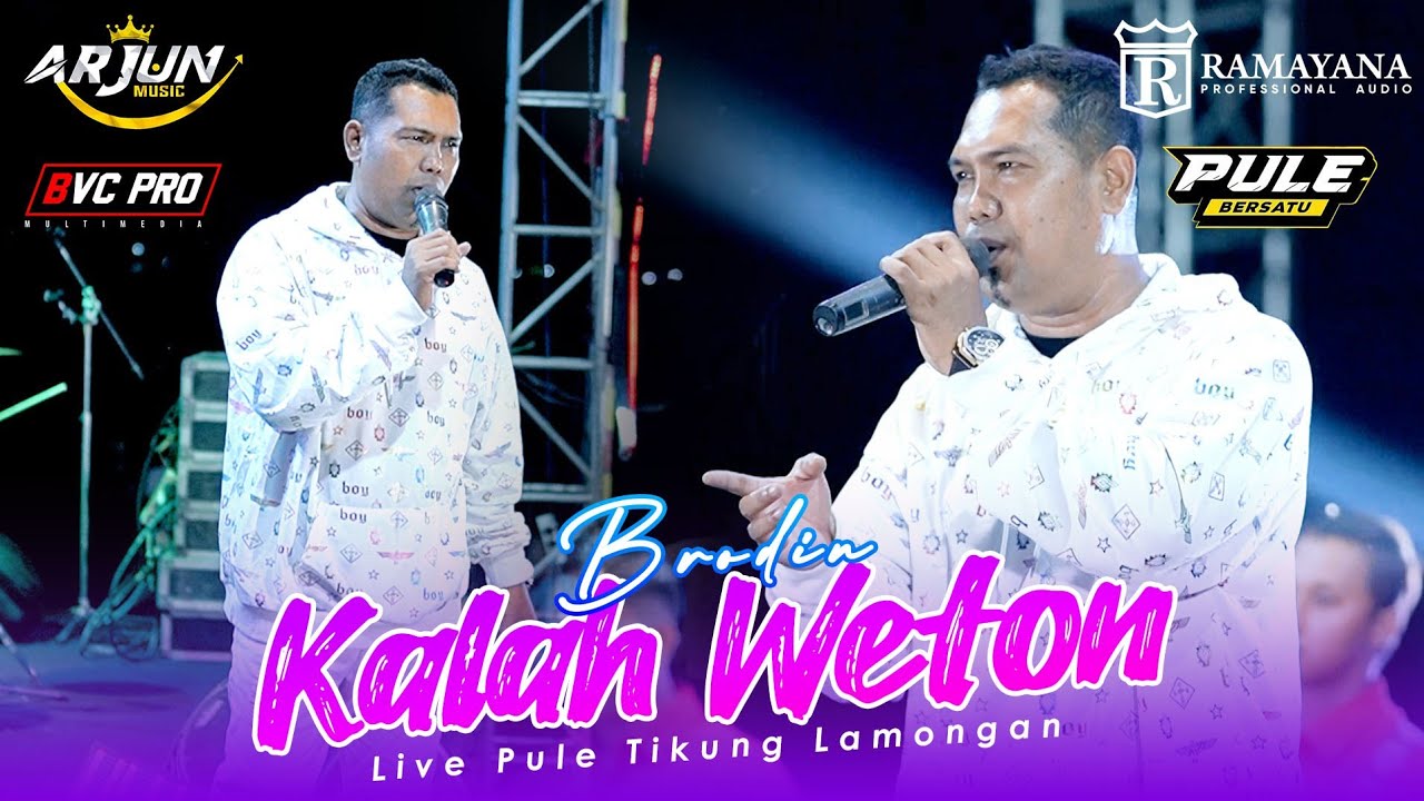 KALAH WETON - BRODEN - ARJUN MUSIC LIVE PULE LAMONGAN ( COVER )