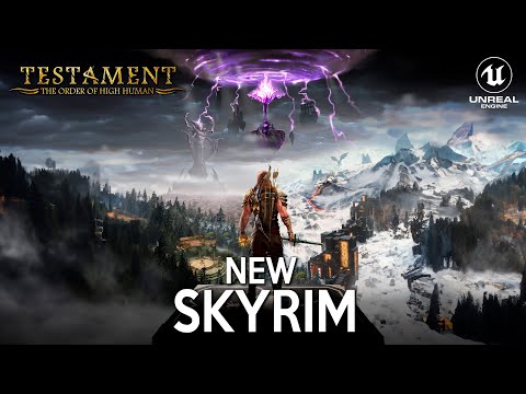 TESTAMENT First 1 Hour of Gameplay | New SKYRIM in Unreal Engine RTX 4090 4K