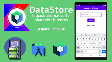 Shared Preferences Data Store using MVVM Architecture in Jetpack Compose | Android | Make it Easy