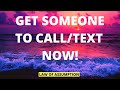 Manifest a Text or Phone Call From a Specific Person (WORKS LIKE MAGIC!)