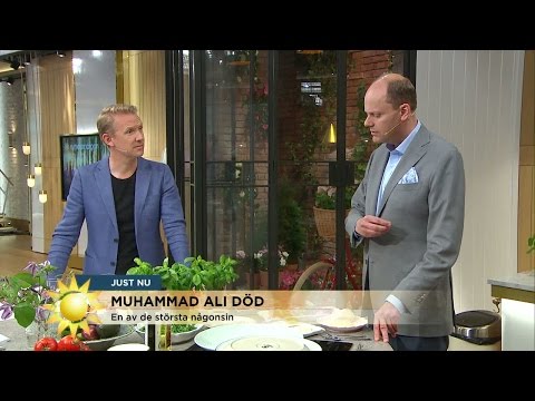 Lasse Granqvists sorg: "Jag missade Muhammad Ali" - Nyhetsmorgon (TV4)