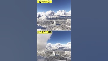 Microsoft Flight Simulator 2024 Beta PS5 Pro vs Xbox Series X Graphics Comparison