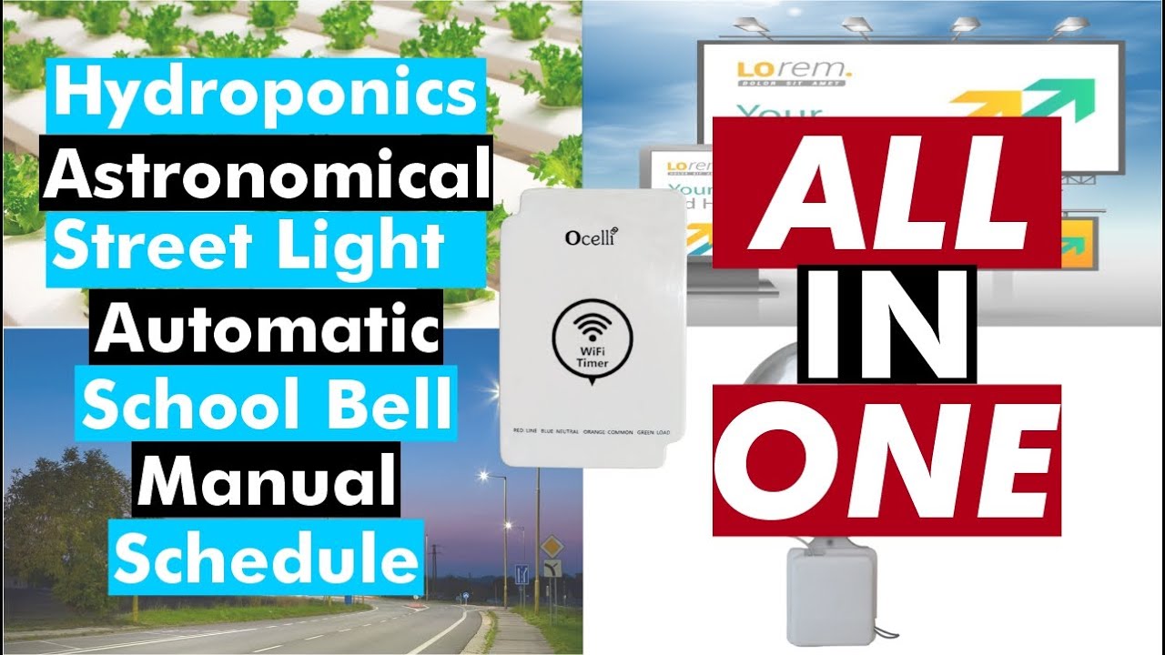 Digital Timer | Astronomical Timer | Hydroponics Timer | Sign Board ...