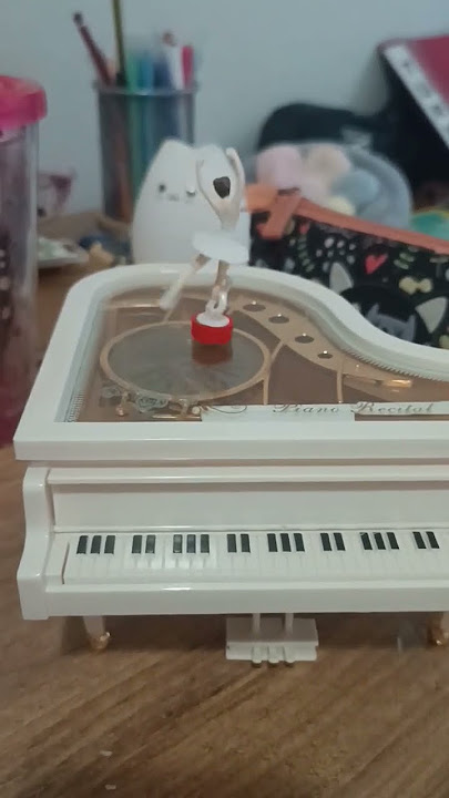 ballerina spinning on piano #piano #ballerina