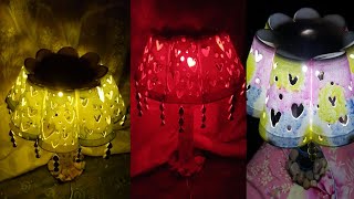 How to make lampshade by coffee cup / how to make lamp at home screenshot 4
