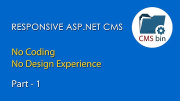 Part-1- Responsive Asp.Net CMS : Setup and installation Software’s
