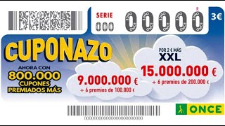 El Cuponazo de la ONCE: Sorteo del viernes 27 de noviembre del 2020