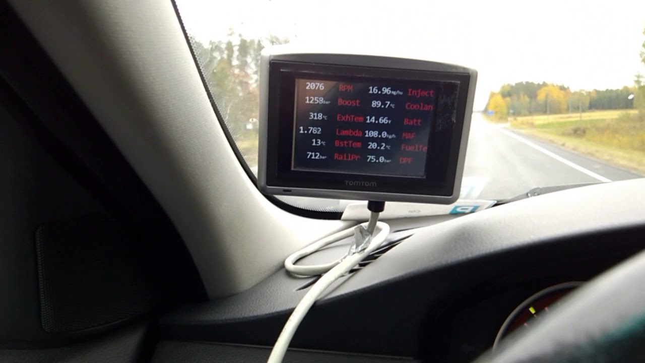 N47 Diagnostics in old TomTom YouTube
